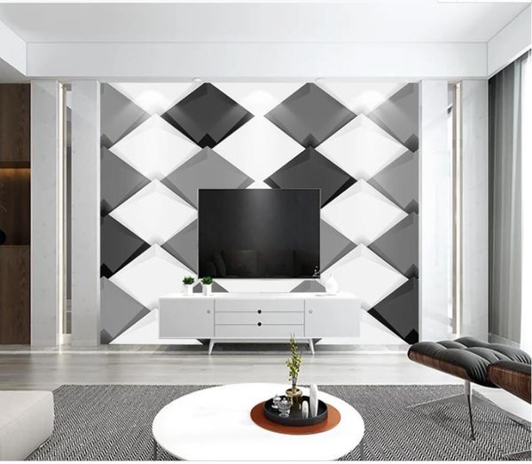3d wall murals wallpaper modern stylish minimalist black and white geometric wallpapers tv background wall
3d wall murals wallpaper modern stylish minimalist black and white geometric wallpapers tv background wall