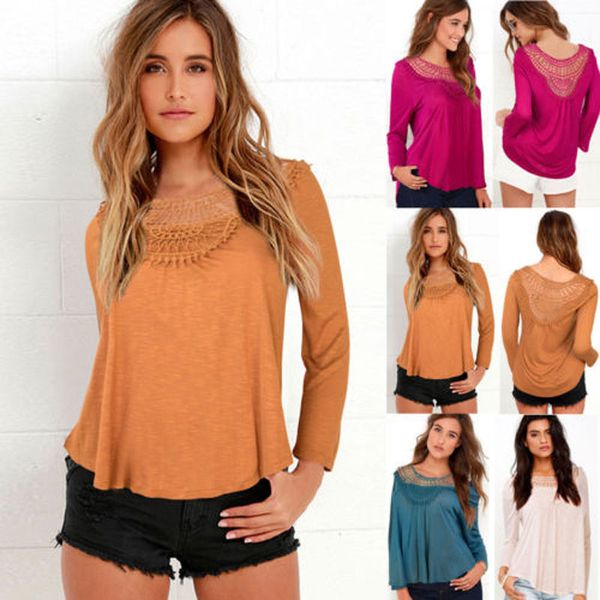 brand new fashion top женщины кружева с длинным рукавом блузка выдалбливают повседневный обычная карман ladies твердые вершины размер 6-14, White
brand new fashion top женщины кружева с длинным рукавом блузка выдалбливают повседневный обычная карман ladies твердые вершины размер 6-14, White