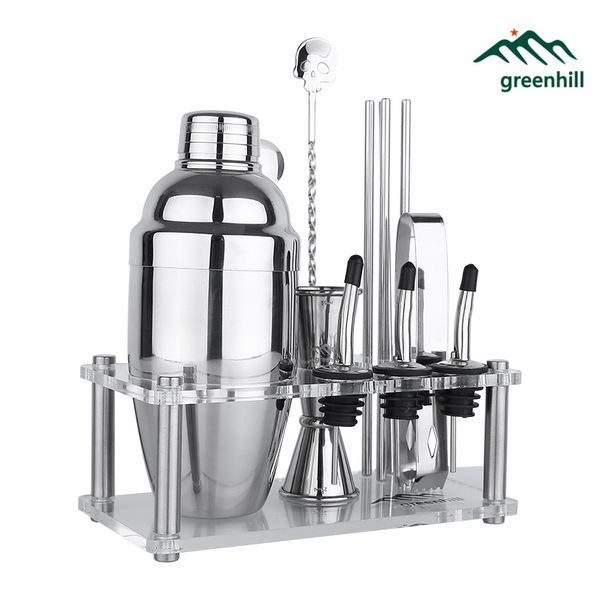 greenhill premium bar tool set / 12 шт. набор шейкеров для коктейлей barware (18/8), джиггер, ложка, наливка, солома, подставка для льда
greenhill premium bar tool set / 12 шт. набор шейкеров для коктейлей barware (18/8), джиггер, ложка, наливка, солома, подставка для льда