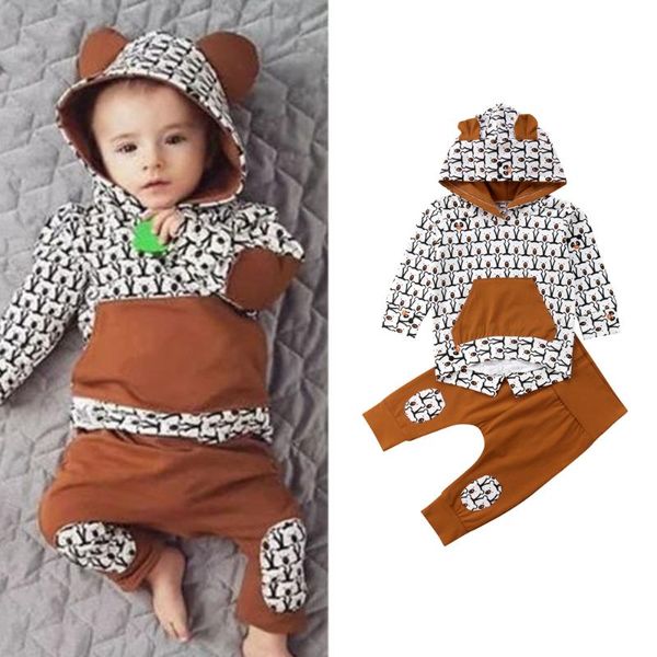 toddler kids baby girls boy autumn outfits clothes hoodies + pants clothing set 0-24 months, White
toddler kids baby girls boy autumn outfits clothes hoodies + pants clothing set 0-24 months, White