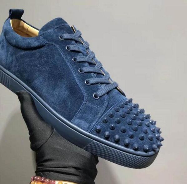 wholesale 2019 men women blue spikes low shoes designer red bottom sneakers mens loubbis shoes with box and dustbag size:35-47, Black
wholesale 2019 men women blue spikes low shoes designer red bottom sneakers mens loubbis shoes with box and dustbag size:35-47, Black