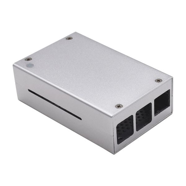 latest aluminum alloy shell case enclosure box for raspberry pi 4 programmable toys for kids adults - silver
latest aluminum alloy shell case enclosure box for raspberry pi 4 programmable toys for kids adults - silver