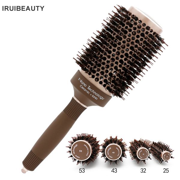 irui brown color aluminum round brush hairdresser new professional comb for curly hair styling brushes hair tools salon, Silver
irui brown color aluminum round brush hairdresser new professional comb for curly hair styling brushes hair tools salon, Silver