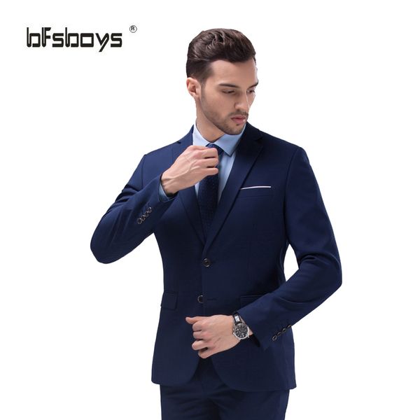 men's slim fit groom tuxedos suit jacket and pants for wedding dark blue and black bespoke tailor made custom made, White;black
men's slim fit groom tuxedos suit jacket and pants for wedding dark blue and black bespoke tailor made custom made, White;black