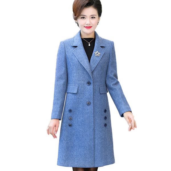 wool coat women 2019 spring autumn new elegant single breasted plus size 4xl lady wool coat nw1424, Black
wool coat women 2019 spring autumn new elegant single breasted plus size 4xl lady wool coat nw1424, Black