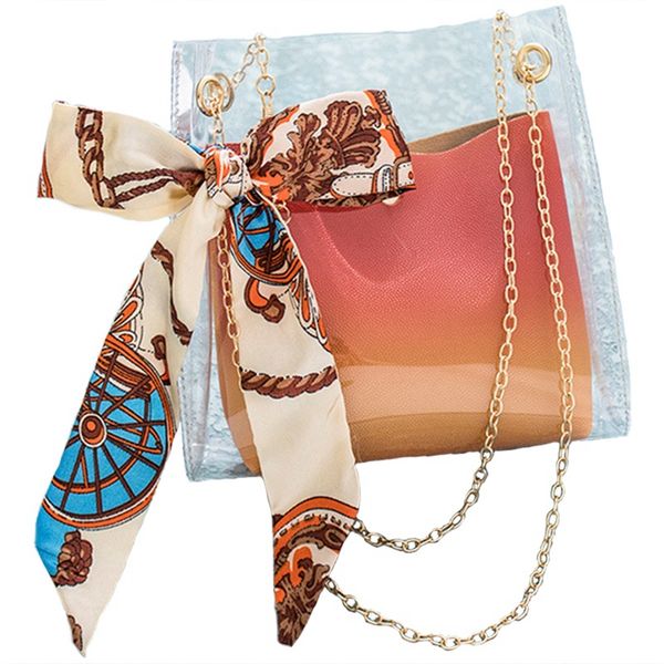 ms.jelly bag with ribbon elegant transparent bag lady candy color girl summer transparent mobile phone and wallet orange
ms.jelly bag with ribbon elegant transparent bag lady candy color girl summer transparent mobile phone and wallet orange