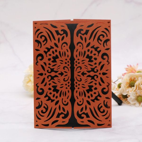 40pcs/lot laser cut flora wedding invitations cards pearl black birthday invitations cards wedding party supplies
40pcs/lot laser cut flora wedding invitations cards pearl black birthday invitations cards wedding party supplies