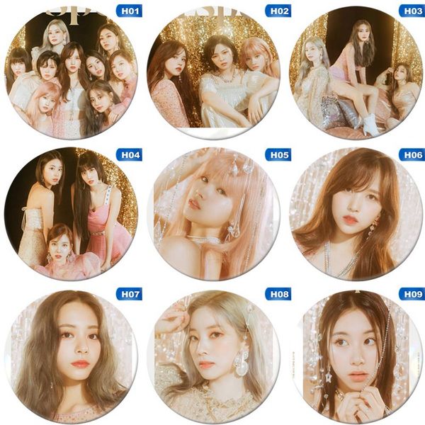 kpop korean twice the eighth mini feel special 58mm round badge pins and brooches for clothes hat backpack, Gray
kpop korean twice the eighth mini feel special 58mm round badge pins and brooches for clothes hat backpack, Gray