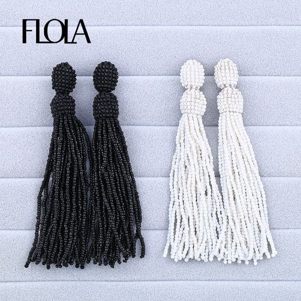 flola seed beads long tassel earrings handmade weaving drop earrings boho statement fashion jewelry ethnic ersm97, Golden
flola seed beads long tassel earrings handmade weaving drop earrings boho statement fashion jewelry ethnic ersm97, Golden