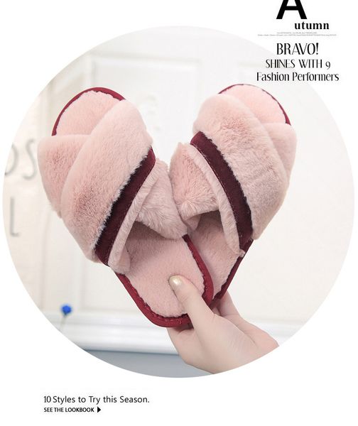 2018 autumn and winter new women's shoes indoor slippers comfortable flat shoes bedroom silent slippers warm slippers, Black
2018 autumn and winter new women's shoes indoor slippers comfortable flat shoes bedroom silent slippers warm slippers, Black