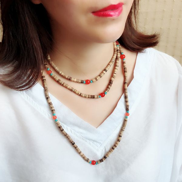 yumfeel boho bohemian beaded necklace natural stone coconut shell long necklace jewelry women jewelry choker, Silver
yumfeel boho bohemian beaded necklace natural stone coconut shell long necklace jewelry women jewelry choker, Silver