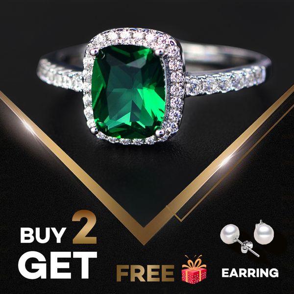 pansysen 6 colors real sterling silver 925 jewelry emerald gemstone rings for women new fashion wedding party ring with zircon
pansysen 6 colors real sterling silver 925 jewelry emerald gemstone rings for women new fashion wedding party ring with zircon