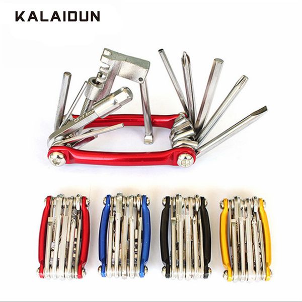 kalaidun bicycle repair hand tool kit 11 in 1 multifunction portable folding wrench chain screwdriver outdoor tools set
kalaidun bicycle repair hand tool kit 11 in 1 multifunction portable folding wrench chain screwdriver outdoor tools set