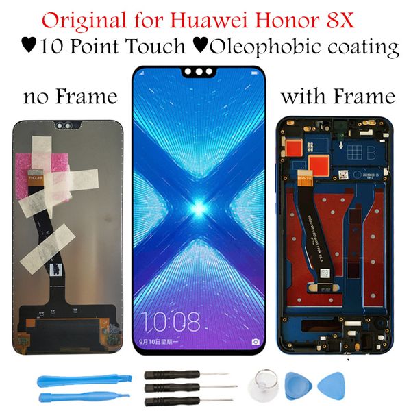 Original 6.5" for Huawei Honor 8X LCD Display with Frame Touch Screen Digitizer Assembly LCD Display for Honor 8X Repair Parts
Original 6.5" for Huawei Honor 8X LCD Display with Frame Touch Screen Digitizer Assembly LCD Display for Honor 8X Repair Parts