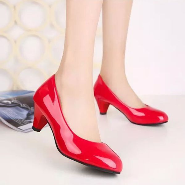 nice sell classic women shoes pointed toe pumps patent high heels boat leather dress wedding zapatos mujer, Black
nice sell classic women shoes pointed toe pumps patent high heels boat leather dress wedding zapatos mujer, Black