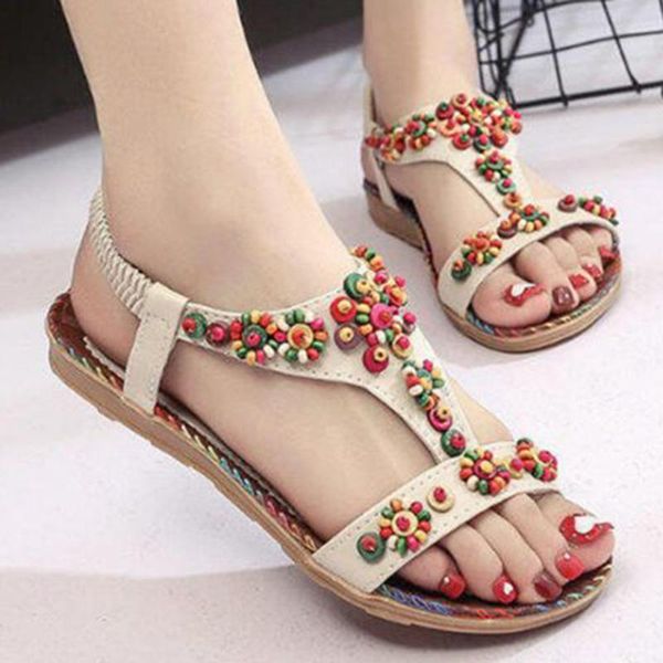 new sandals female 2020 summer bohemian sweet agate handmade beaded herringbone flat beach shoes women zapatillas mujer ll138, Black
new sandals female 2020 summer bohemian sweet agate handmade beaded herringbone flat beach shoes women zapatillas mujer ll138, Black