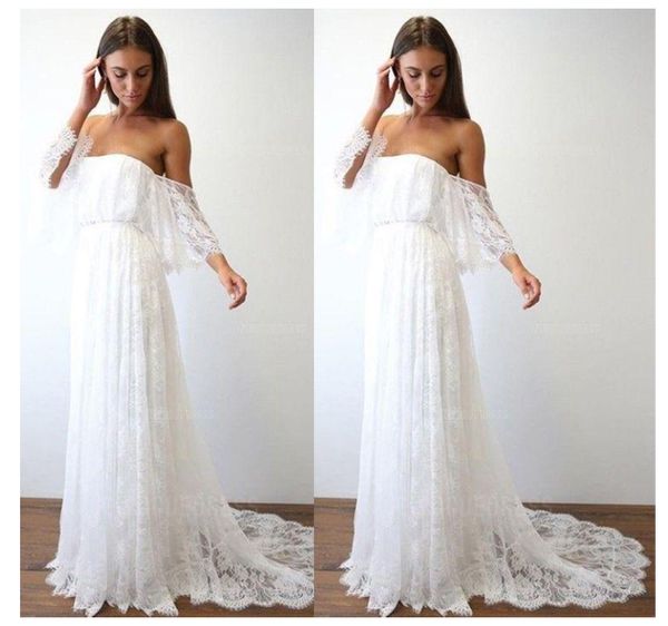 strapless sheath sweep train plus size lace white off shoulder backless bridal gowns summer bohemian short sleeve wedding dresses boho long
strapless sheath sweep train plus size lace white off shoulder backless bridal gowns summer bohemian short sleeve wedding dresses boho long