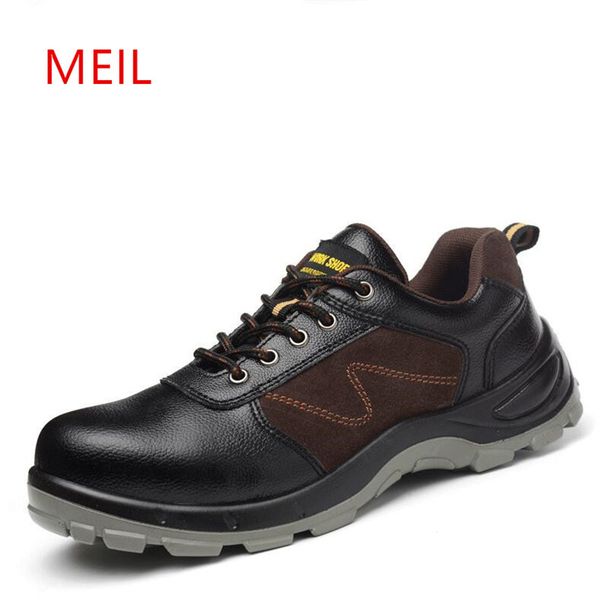 meil winter work safety shoes steel toe warm breathable men's casual boots puncture work shoes comfortable oxford safety boots, Black
meil winter work safety shoes steel toe warm breathable men's casual boots puncture work shoes comfortable oxford safety boots, Black