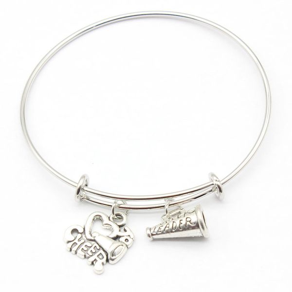 2019 new style ancient silver i love cheers&speakers pendant bracelet bangle personality creative couple jewelry fashion holiday gifts, Black
2019 new style ancient silver i love cheers&speakers pendant bracelet bangle personality creative couple jewelry fashion holiday gifts, Black