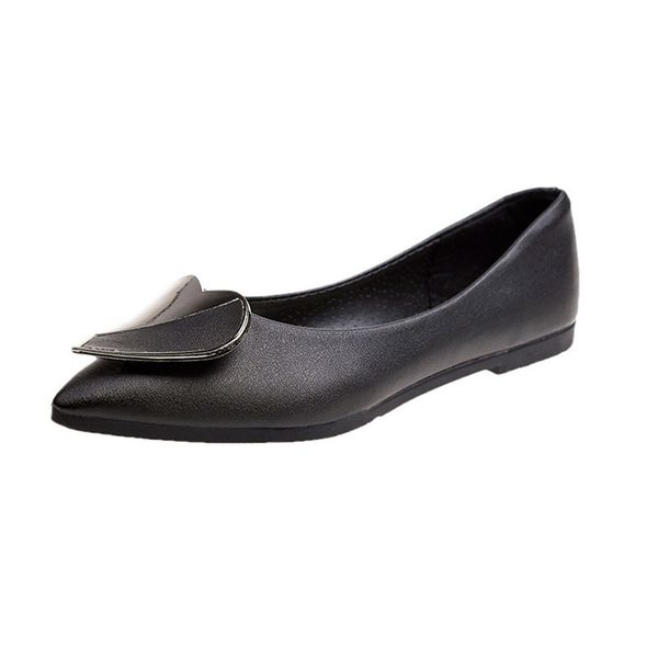 women flat shoes spring summer women's flats ladies heart comfy shoes soft slip-on single casual boat non-slip, Black
women flat shoes spring summer women's flats ladies heart comfy shoes soft slip-on single casual boat non-slip, Black