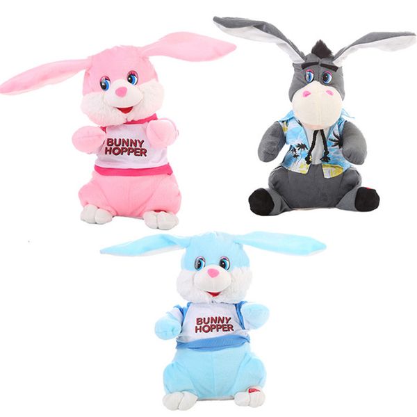electric plush animal toy rabbit donkey singing and dancing shaking his head and moving ears soft plush animal children gift
electric plush animal toy rabbit donkey singing and dancing shaking his head and moving ears soft plush animal children gift