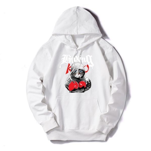 hoodie thin men women boxing cat fashion deisgner crew neck hoodie sweater plus size 5 color new mens clothes boys streetwear 2019 autumn, Black
hoodie thin men women boxing cat fashion deisgner crew neck hoodie sweater plus size 5 color new mens clothes boys streetwear 2019 autumn, Black