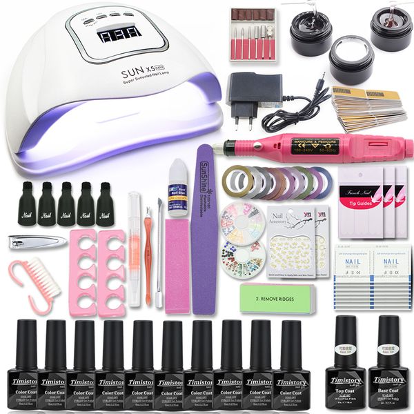manicure set 80w nail lamp nail set 10 color uv gel polish tools extension gel art kits for manicure files
manicure set 80w nail lamp nail set 10 color uv gel polish tools extension gel art kits for manicure files