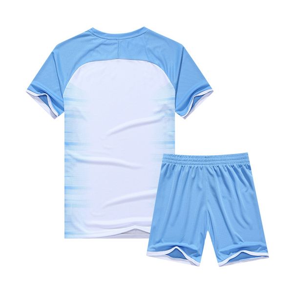 men blank double-sided football team uniforms kits sports clothes tracksuits personality customized football sets with shorts c11-28, Blue;black
men blank double-sided football team uniforms kits sports clothes tracksuits personality customized football sets with shorts c11-28, Blue;black