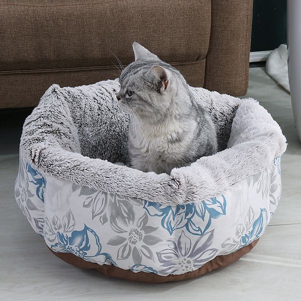printing soft pet cat bed breathable kitten house mats short plush cat's lounger sofas for small medium dogs round cat nest
printing soft pet cat bed breathable kitten house mats short plush cat's lounger sofas for small medium dogs round cat nest
