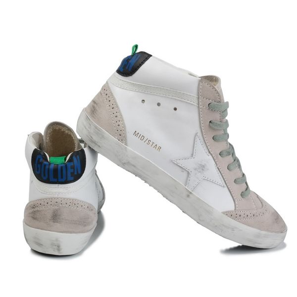 golden goose superstar mid star hight sneakers boots genuine leather men and women white classic retro do-old dirty sport casual shoes, Blue
golden goose superstar mid star hight sneakers boots genuine leather men and women white classic retro do-old dirty sport casual shoes, Blue