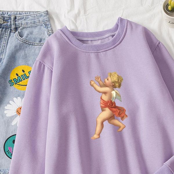 harajuku kawaii angel pattern sweatshirts women cotton soft oversized sweatshirt ullzang aesthetic long-sleeved hoodie pullover, Black
harajuku kawaii angel pattern sweatshirts women cotton soft oversized sweatshirt ullzang aesthetic long-sleeved hoodie pullover, Black