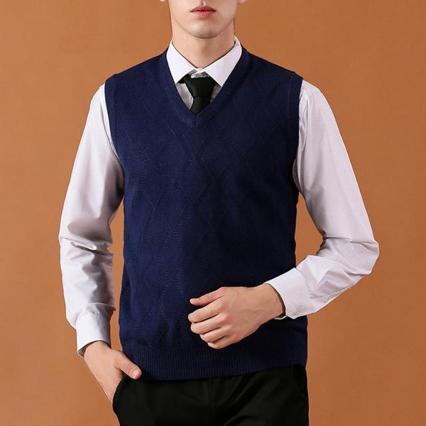 mens wool knit vest sweater pullover sleeveless v neck argyle basic fashion casual smart bo27172211, Black;white
mens wool knit vest sweater pullover sleeveless v neck argyle basic fashion casual smart bo27172211, Black;white