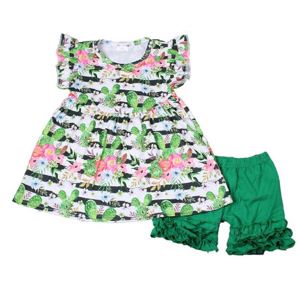 sale wholesale rts baby girls summer clothing fashion casual cactus tunic green solid color icing shorts outfit, White
sale wholesale rts baby girls summer clothing fashion casual cactus tunic green solid color icing shorts outfit, White