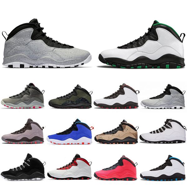 2020 new men basketball shoes 10 seattle cement 10s mens shoes cool grey i'm back chicage powder blue steel grey trainers sports sneake, White;red
2020 new men basketball shoes 10 seattle cement 10s mens shoes cool grey i'm back chicage powder blue steel grey trainers sports sneake, White;red