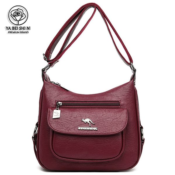 fashion women bag pu soft leather shoulder bag multi-layer crossbody quality small wine red handbag purse tote 
fashion women bag pu soft leather shoulder bag multi-layer crossbody quality small wine red handbag purse tote