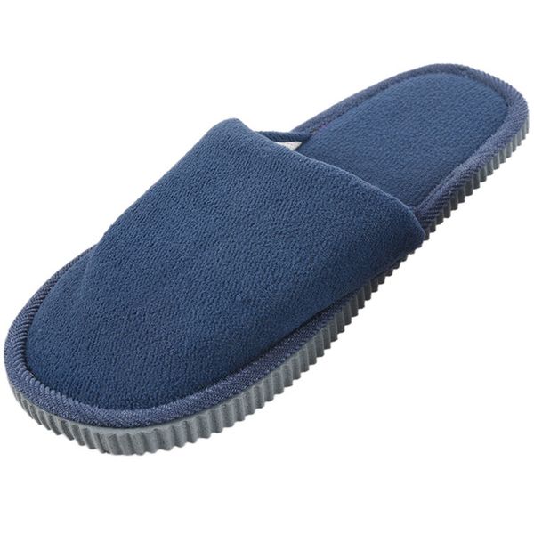 1pair new men anti-slip shoes soft warm house indoor slippers, blue eu 44-45, Black
1pair new men anti-slip shoes soft warm house indoor slippers, blue eu 44-45, Black