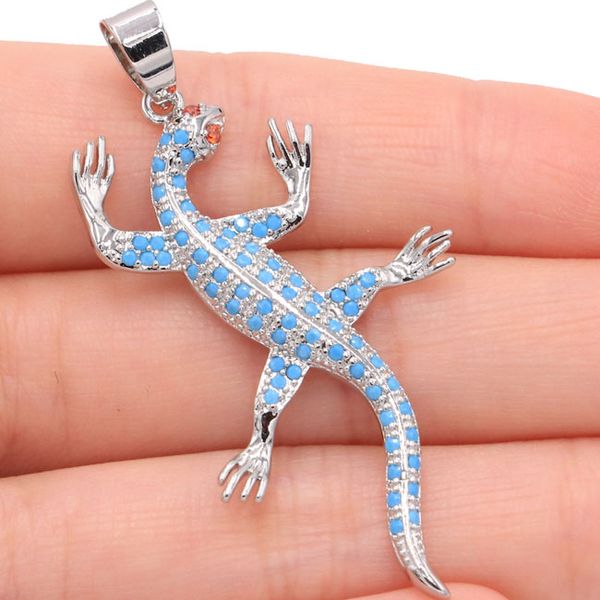 shetype 3.6g lizard blue turquoise garnet gift for girls 925 solid sterling silver pendant 50x27mm
shetype 3.6g lizard blue turquoise garnet gift for girls 925 solid sterling silver pendant 50x27mm