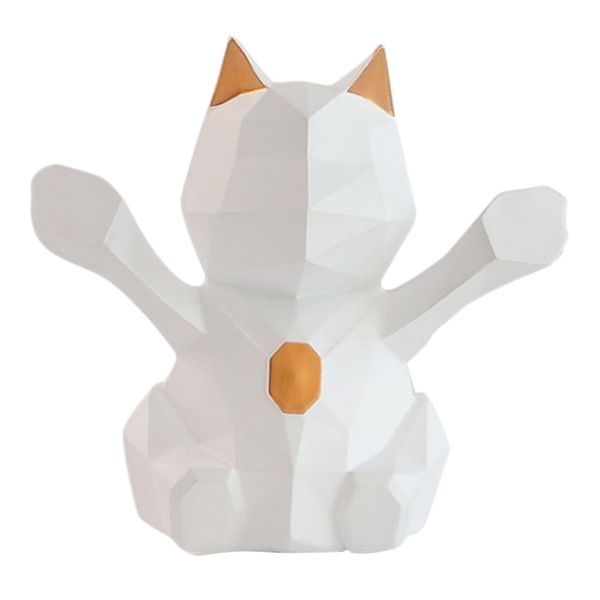 geometry lucky cat decoration origami animal figurine ornaments fortune cat feng shui decorations
geometry lucky cat decoration origami animal figurine ornaments fortune cat feng shui decorations