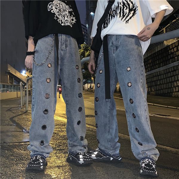 nice summer net red with the same paragraph broken copper retro tide male style loosewideleg fashionharajukupersonalityjeans, Blue
nice summer net red with the same paragraph broken copper retro tide male style loosewideleg fashionharajukupersonalityjeans, Blue