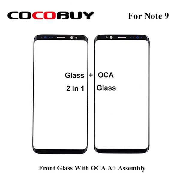2 in 1 a+ outer screen glass with oca assembly for samsung note 9 cracked touch glass replacement
2 in 1 a+ outer screen glass with oca assembly for samsung note 9 cracked touch glass replacement