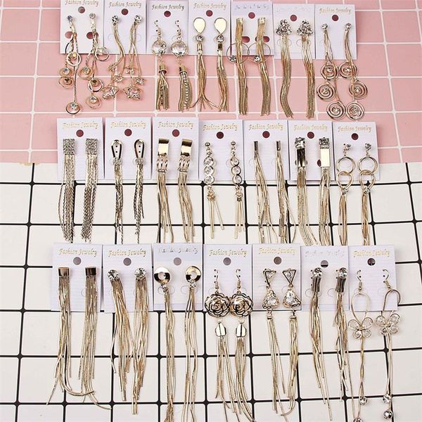 designer earrings tassel long dangling drop earrings gold silver earrings quilling austrian crystal bar party wedding jewelry mix dhl
designer earrings tassel long dangling drop earrings gold silver earrings quilling austrian crystal bar party wedding jewelry mix dhl