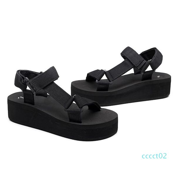 cosmagic fashion women sandals 2020 new summer beach wedge trifle hook loop black platform sandalias shoe ct2
cosmagic fashion women sandals 2020 new summer beach wedge trifle hook loop black platform sandalias shoe ct2
