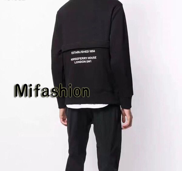 19 luxury autumn winter europe england london back patchwork hoodie fa hion men clothe pullover weat hirt women hoody, Black
19 luxury autumn winter europe england london back patchwork hoodie fa hion men clothe pullover weat hirt women hoody, Black