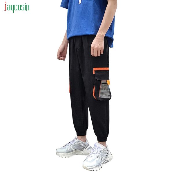 jaycosin men solid streetwear cargo pants with pockets casual slacks men straight trousers male fashion summer new regular pants, Black
jaycosin men solid streetwear cargo pants with pockets casual slacks men straight trousers male fashion summer new regular pants, Black