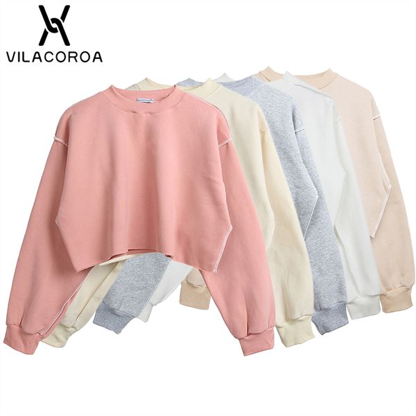 9 colors sweatshirts women round neck long sleeve velvet warm sweatshirts women female casual pullover crop sudadera, Black
9 colors sweatshirts women round neck long sleeve velvet warm sweatshirts women female casual pullover crop sudadera, Black