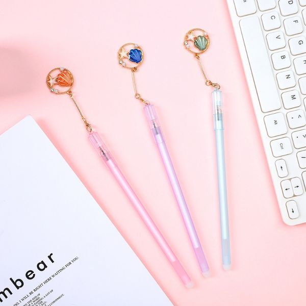 1pc gel pen 0.5mm kawaii cat fish shell pendant neutral pens for student girls gift writing office supplies stationery
1pc gel pen 0.5mm kawaii cat fish shell pendant neutral pens for student girls gift writing office supplies stationery