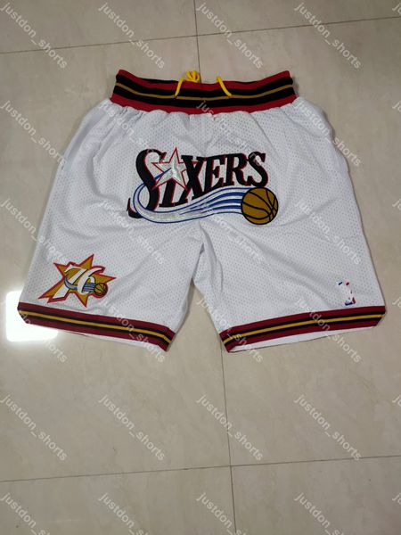 mens just don pocket basketball shorts retro stitched 1996-97 white pocket philadelphia 76ers shorts lining meshh sports sweatpants, Black;red
mens just don pocket basketball shorts retro stitched 1996-97 white pocket philadelphia 76ers shorts lining meshh sports sweatpants, Black;red