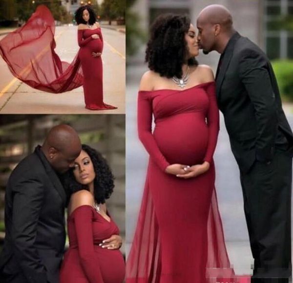 burgundy evening dress for pregnant women sheath long sleeve off the shoulder formal prom gowns simple stain plus size party dress china, Black;red
burgundy evening dress for pregnant women sheath long sleeve off the shoulder formal prom gowns simple stain plus size party dress china, Black;red