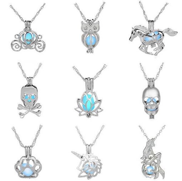 luxury glow in the dark stone necklace open 3 colors luminous pearl cage pendant necklaces for women pearl lockets necklace, Silver
luxury glow in the dark stone necklace open 3 colors luminous pearl cage pendant necklaces for women pearl lockets necklace, Silver
