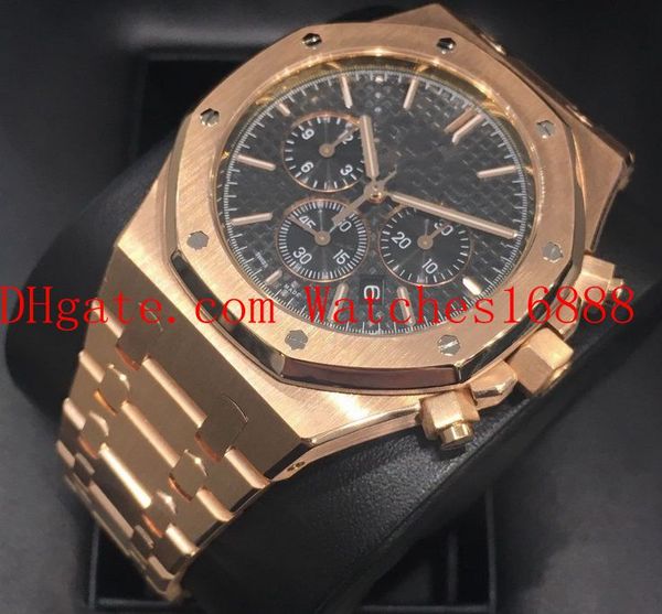 offshore chronograph quartz movement mens watch black dial 18k rose gold men's wrist watches, Slivery;brown
offshore chronograph quartz movement mens watch black dial 18k rose gold men's wrist watches, Slivery;brown